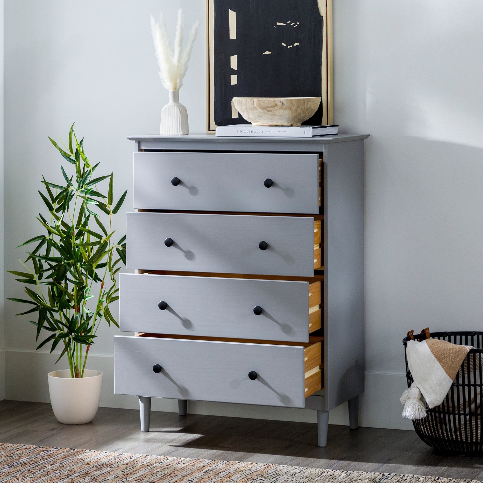 Spencer Solid Wood Transitional Dresser